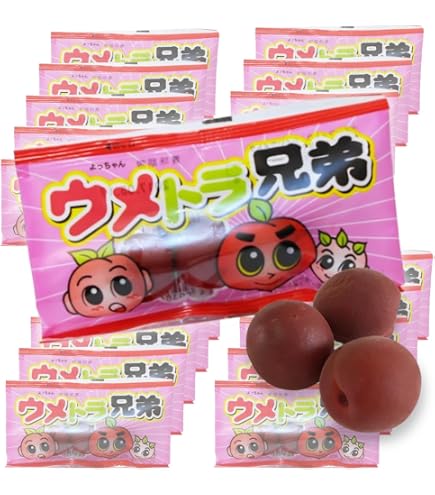 Amazon.co.jp: よっちゃん食品工業 ウメトラ兄弟袋 45g×10袋 : 食品